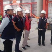 PENINJAUAN PROGRESS PELAKSANAAN PABRIK BAJA PT. WASKITA KARYA INFRASTRUKTUR